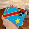 Demokratische Republik Kongo Flagge Hülle Für Apple iPhone 17 16 15 14 13 12 11 Pro Max 16 Plus 16E 17Air 17Pro Handyhülle Silikon