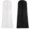 Lange Hochzeitskleid-Kleidersack 183cm Hochzeits-Staubschutz für Hochzeitskleider