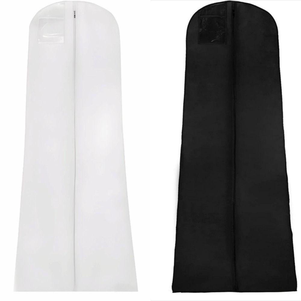 Lange Hochzeitskleid-Kleidersack 183cm Hochzeits-Staubschutz für Hochzeitskleider