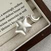 Sterling Silver Star and Moon DIY Jewelry Spacer Beads and Pendants