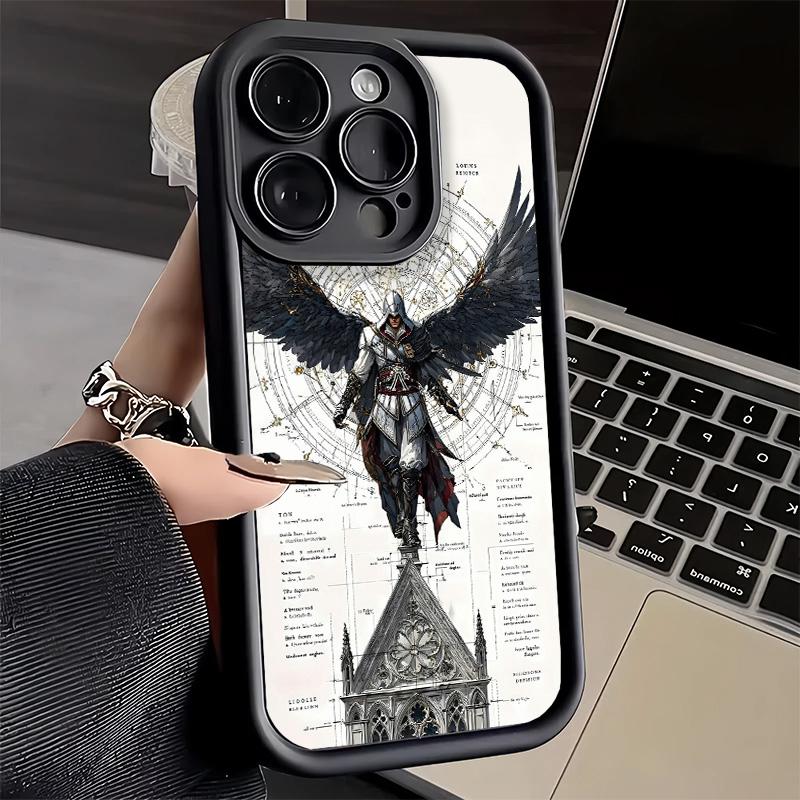 Phone Case for iPhone 17 Air 16E 15 16 Pro Max A-Assassins Game Creed Cover 14 Plus 13 12 Mini Soft Shell Silicone Fundas