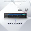 Dahua 8-Port Fast Ethernet PoE Switch with 2 Gigabit Uplink CN Plug (adapter Included)