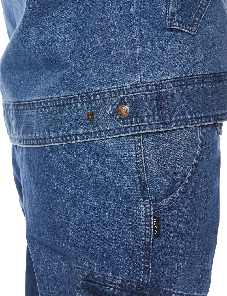 BONMAX RJ0904 Denim Flight Jacket Light Denim S