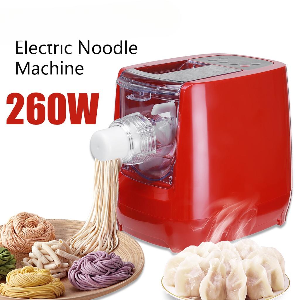 260W Household Multifunctional Automatic Pasta Maker Vegetable Noodle Press Machine Dumpling Spaghetti Cutter Noodles Dough Blender