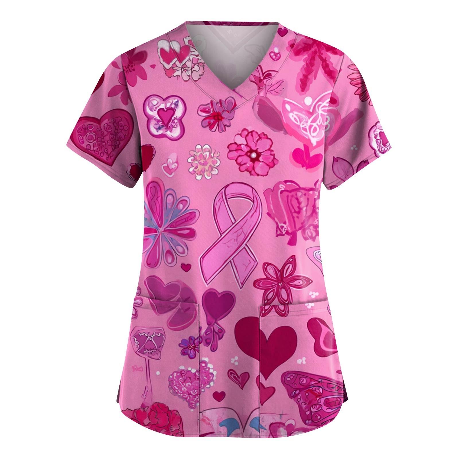 

Женские модные комбинезоны с V-образным вырезом и короткими рукавами, с карманами, с принтованным верхом, одежда XL арбуз красный