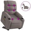 VidaXL Fauteuil Inclinable de Massage Électrique, Chaise de Relaxation avec Dossier et Repose-pied Réglables, Siège de Salon 3206679