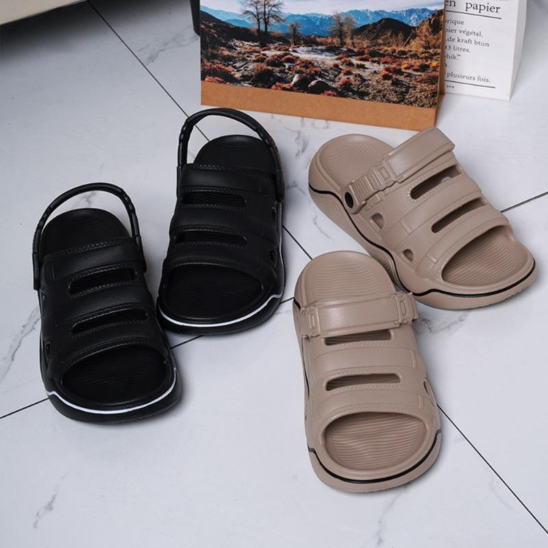 New summer men's sandals home outdoor personality trend thickened non-slip eva sandals cool slippers