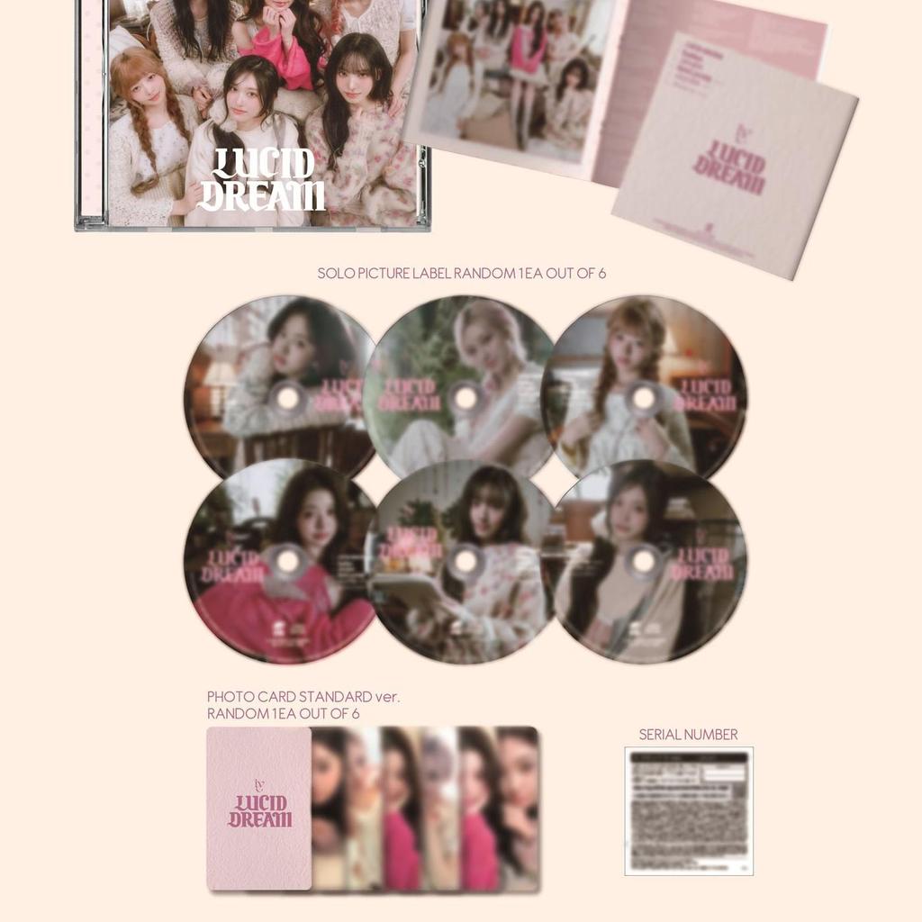 IVE - [LUCID DREAM] JAPAN 4th EP Album REGULAR Edition