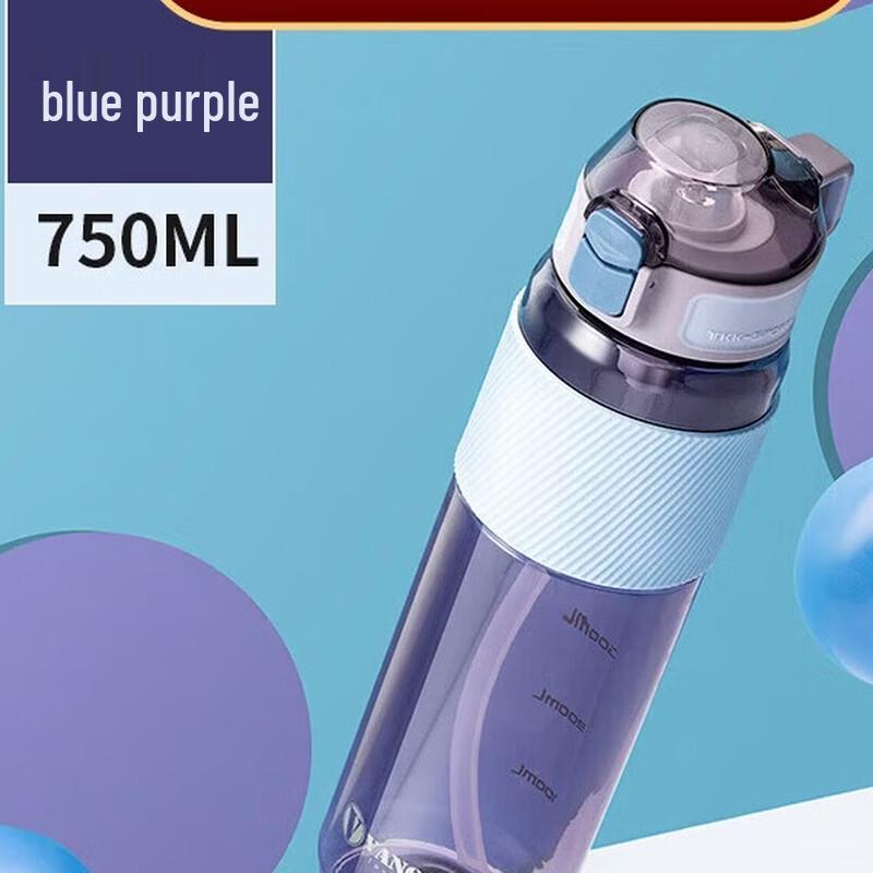 Vanow Leak-Proof Portable Fitness Straw Water Bottle
