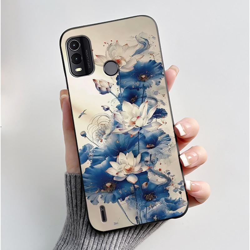 Phone Case For Nokia G11 Plus Matte Black Casing Soft Silicone Ultra Thin Slim Cover Aesthetic Luxury Cute Cool Boys Girls Shell