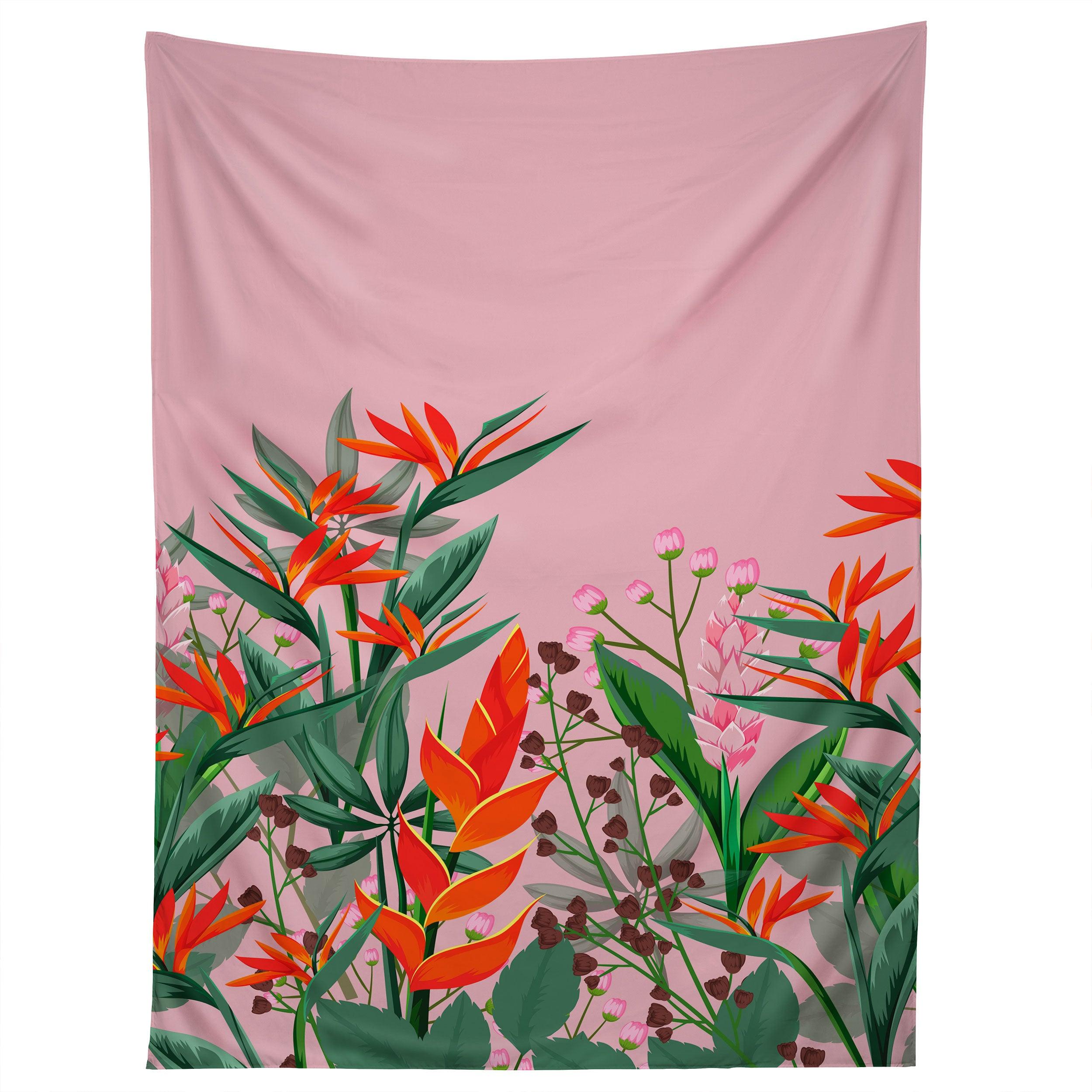 DRAMATIC FLORALS COLLECTION 02 tapestry 75x100