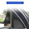 4X Car Door Panel Audio Horn Cover Tweeter Speaker Loudspeaker Cover Trim For-BMW 5 Series 520 523 F10 2010-2014