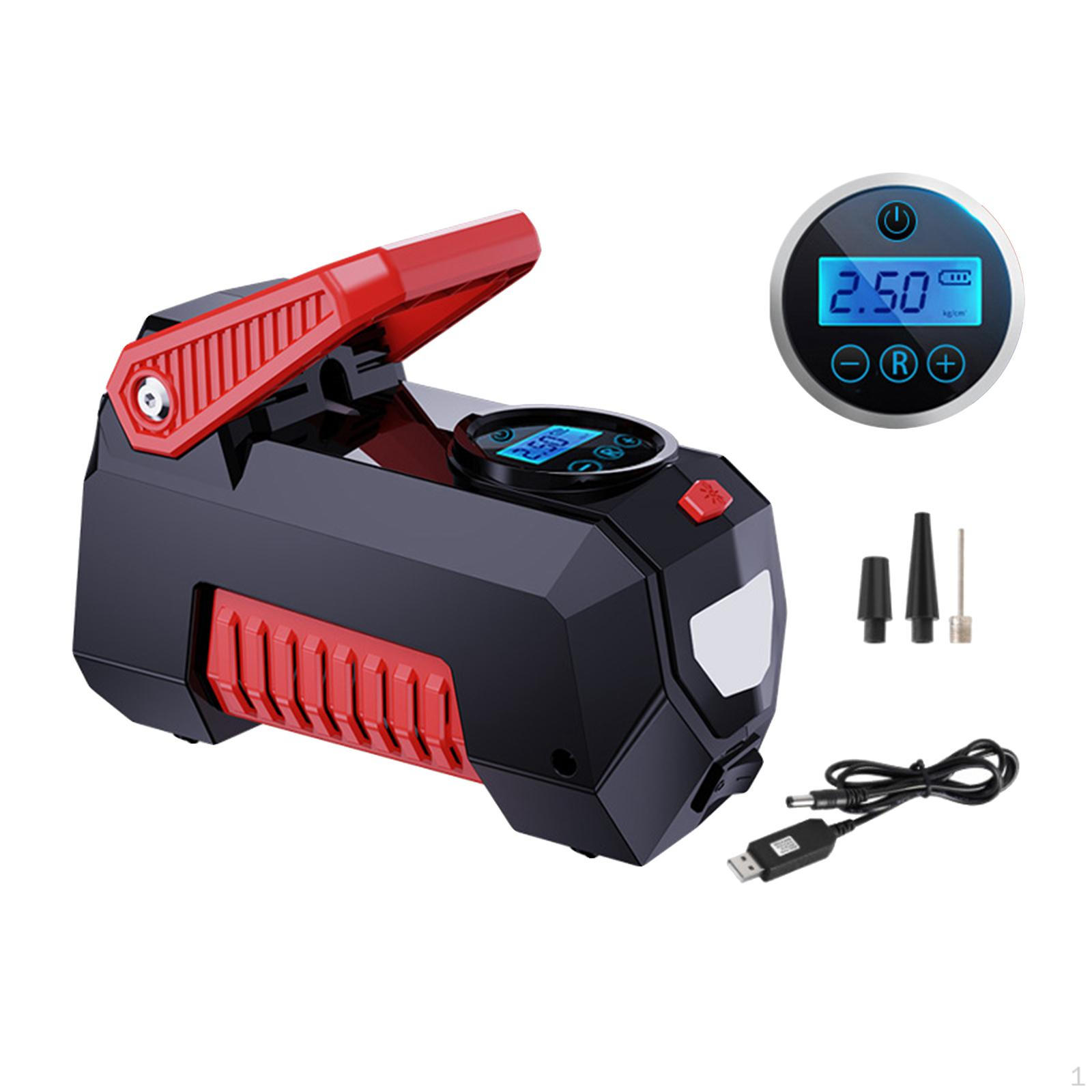 

Air Compressor Digital Display / Pointer Rechargeable Car Pump Tire Inflator Fit for Basketball B