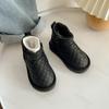 Girls Boys Snow Boots  Autumn Winter Baby Children Shoes Non-slip Soft Sole Kids Warm Plush Outdoor Boots Toddler Shoes