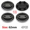 4pcs 62MM Wheel Center Caps Hub Car Rims Dust-proof Cover Hubcaps for Land Rover Evoque Ranger Sport 1 SVR Range Rover Discovery SA5