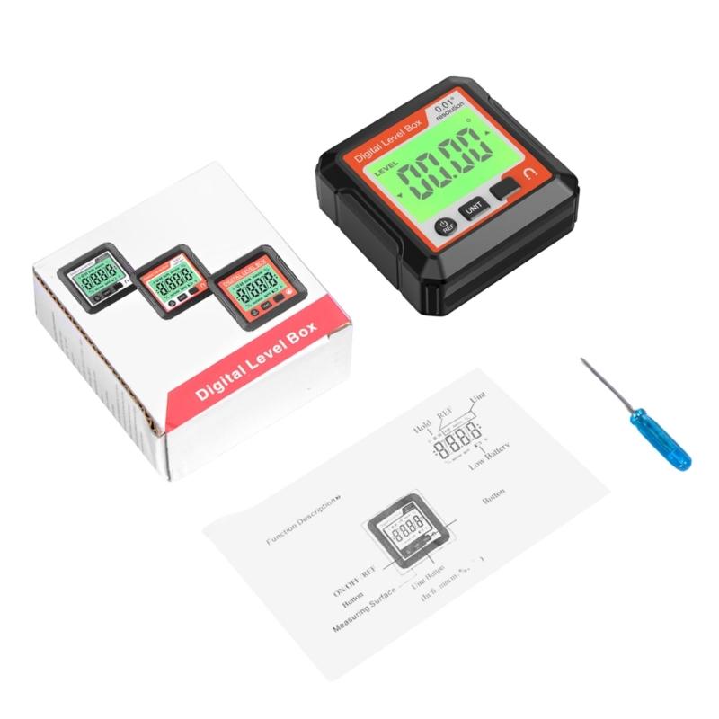 Professional Digital angles Find with High Visibility Display Digital Inclinometer ABS for Accurate Measurements