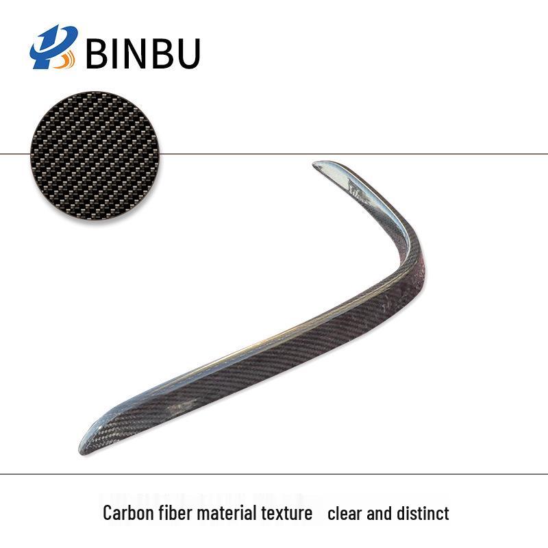 Carbon Fiber Side Wind Deflectors & Decorative Fender Vents for Mercedes-Benz GLC260/300