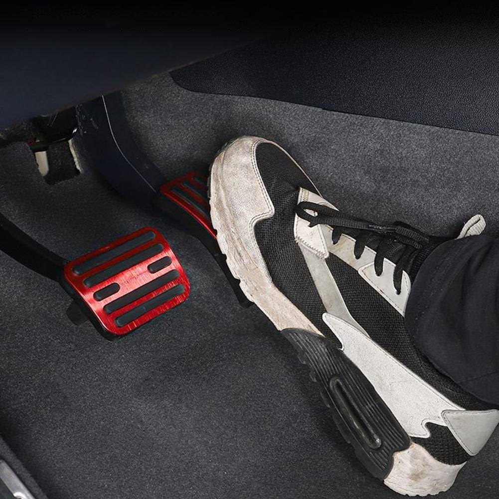 Rubber Brake Pedal Cover For Byd Shark 6 2025 2026 Alumium Alloy Brake Pedal Cover Anti-Slip Auto Car Styling Accessories