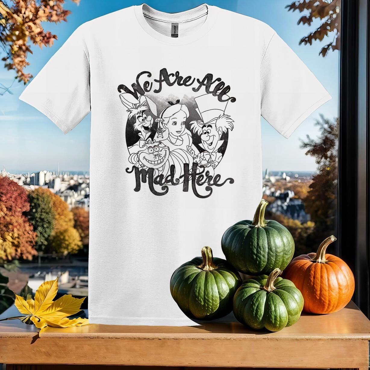 Alice In Wonderland Group T-Shirt Mens Womens Tees Top Hoodie Men Women Unisex Tshirt SX51 3XL