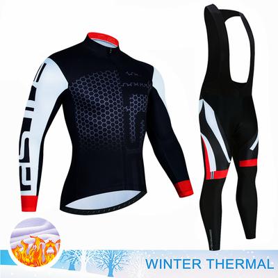 Conjuntos de maillot de ciclismo térmico de invierno Pro 2023 de manga larga, ropa de ciclismo, ropa para bicicleta MTB, maillot, ropa de ciclismo, traje de ciclismo