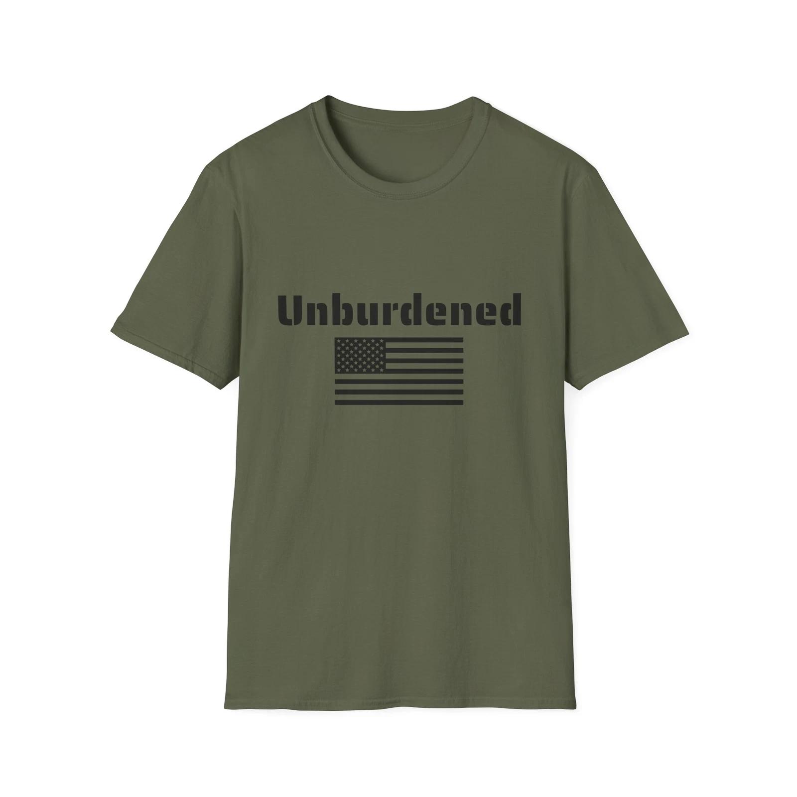 Unburdened American Patriot Tshirt American pride, MAHA Movement L