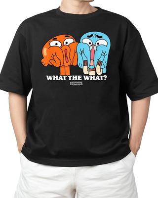 Wat de Wat? Cartoon Volwassen S-4XL Unisex T-shirt
