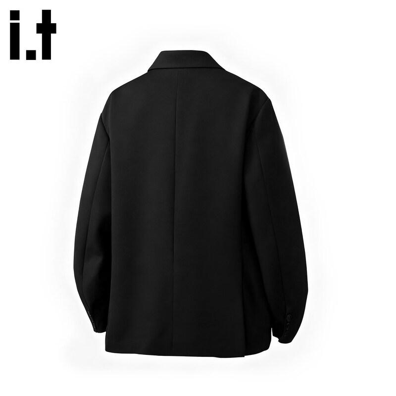 CHOCOOLATEit Men's British Style Double-Breasted Suit Jacket