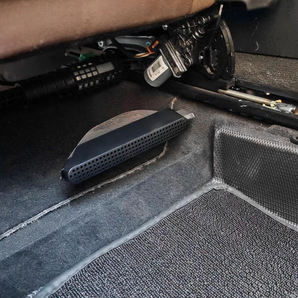 Per Volvo S90 XC90 S60 V60 XC60 Accessori Copertura Condizionatore d'Aria Sotto Sedile 2 Pezzi Copertura Antipolvere Uscita Aria AC Rivestimento Protettivo