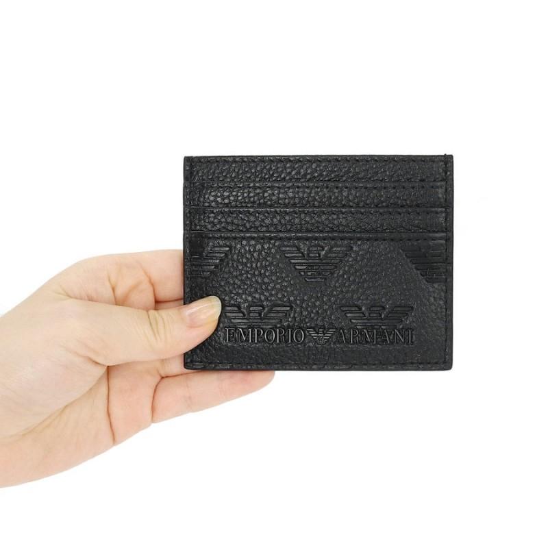Emporio Armani eye-catching men's business card holder