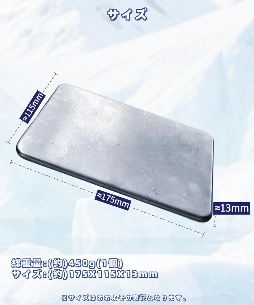 CHFNJJ Stainless Steel Ice Packs for Incredible Cold Best Cooling Disaster Coolers, Double-Fast Freezing, Long-Lasting Power, Retention, Supplies,