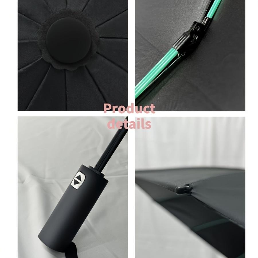 Strong Windproof Automatic Umbrella 60 Bones Sunshade UV Protection Folding Men's Umbrella Rain Large Parasol for Women