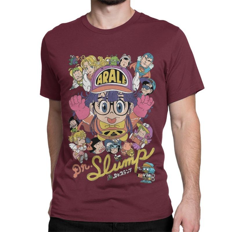 Men Womens TShirt Arale Anime Cute Funny 100 Cotton Tee  Sleeve Dr Slump T Shirts Crew Neck Tops Gift Idea Vintage T Shirt