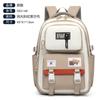 Schoolbag schoolbag girls junior high school high school students large capacity 1011 new backpack Japanese solid color soft girl backpack