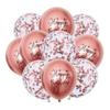 20ks metalický balónek Happy Birthday Balloon Confetti Balloon Gold Silver Blue