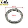 TC-Motor Exhaust Pipe Gasket ID 30MM OD 38MM For 200cc 250cc Pit Dirt Bike ATV Quad Motorcycle Scooter Moped XL75 80S 100 100S