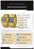 Sanda Men's Multifunctional Waterproof Electronic Watch - Middle East Exclusive, Summer Time Wristwatch