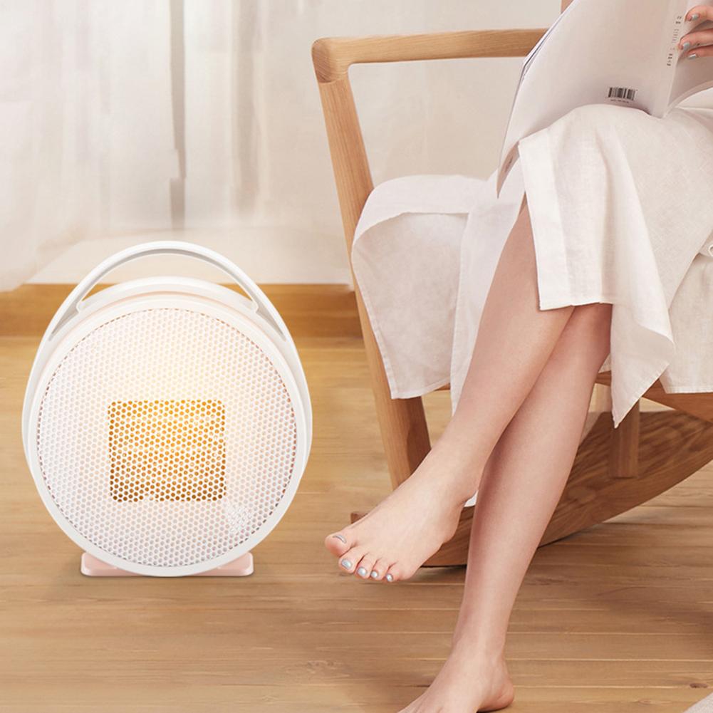 360-Degree Surround Heaters 3s Fast Heating Space Heaters Fan With Overheat Protection Quiet Floor Heating Fan For Winter Use