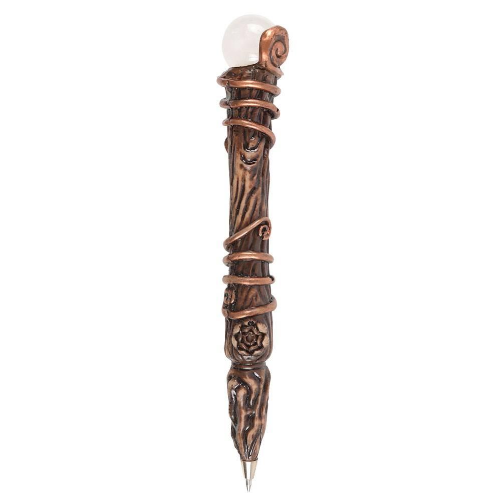 Something Different Energy Clearing Aura Crystal Quartz Wand Pen