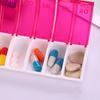 1PC Portable 7 Days Weekly Tablet Pill Medicine Box Holder Storage Organizer Container Case Pill Box Splitters