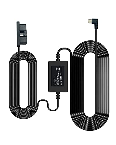 

Комплект для скрытого подключения видеорегистратора REDTIGER OBD, кабель питания с портом USB C, 10 футов 12 В-24 В к 5 В для зеркального видеорегистратора T27/T700, защита от низкого напряжения