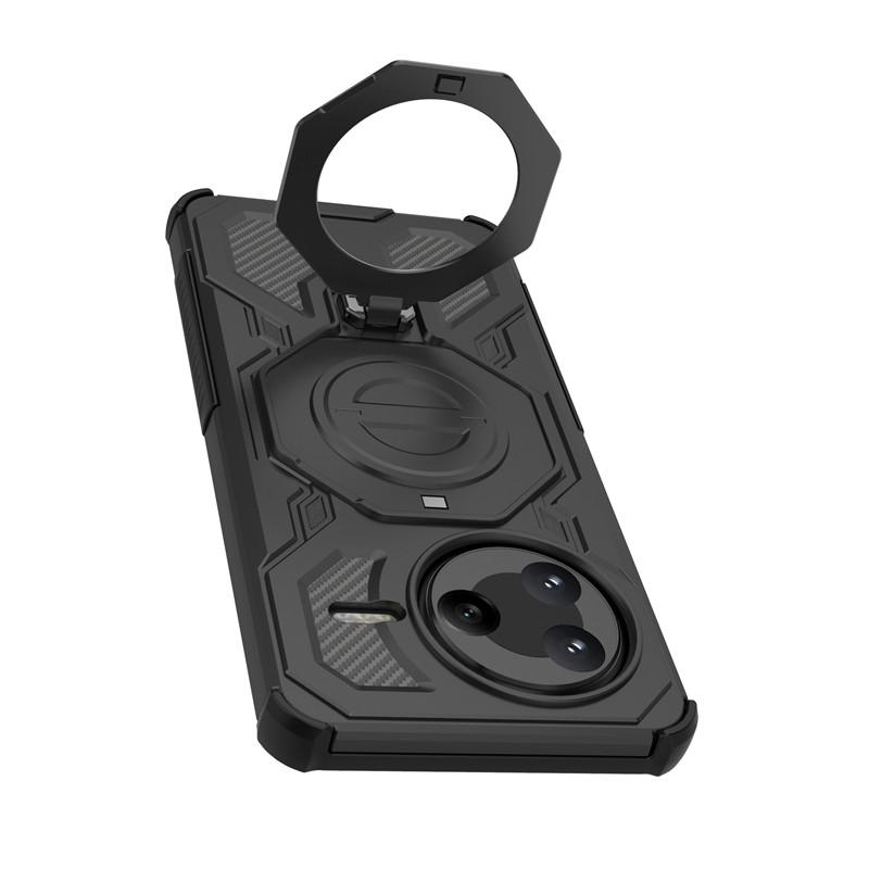 Luxury Magnetic Armor Case For Xiaomi Poco F7 Pro Cases Xiaomi Poco F7 Pro F7 Ultra Cover PC Magsafe Wireless Charging Cover