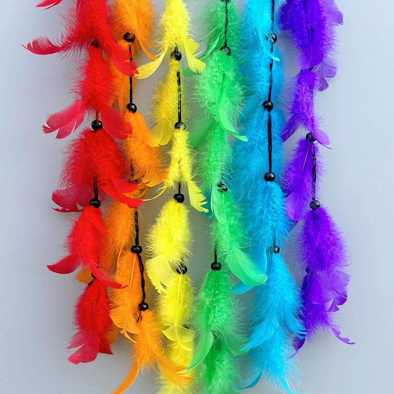Traumfänger Handgefertigt Bunte Federn Windspiele Schlafzimmer Hängende Ornamente Wanddekoration Geburtstagsgeschenke Heimzubehör