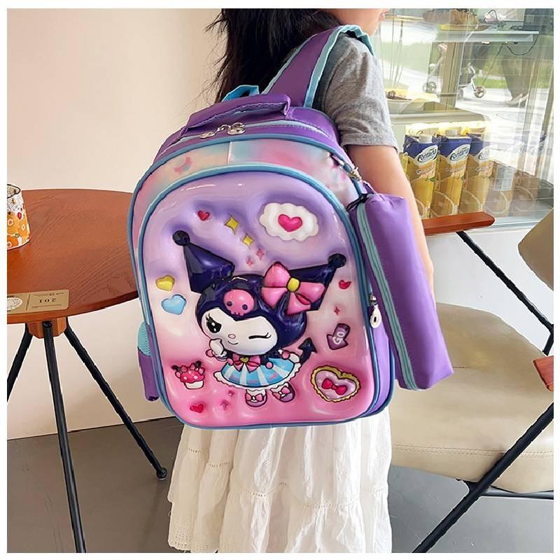Adorable 3d Cartoon Hard Shell Kids Backpack For School With Cute Curved Straps