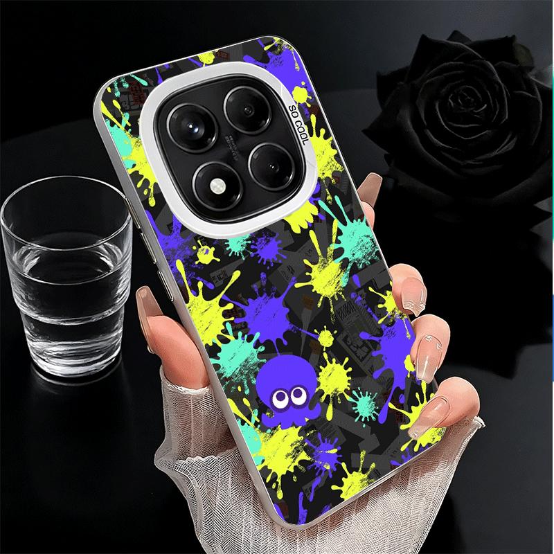 S-Splatoons Game Soft Phone Case for Xiaomi Redmi Note 13 14 15 Pro Plus 12S 12 11S 11 11T 10S 10 Shockproof Cover Back Shell