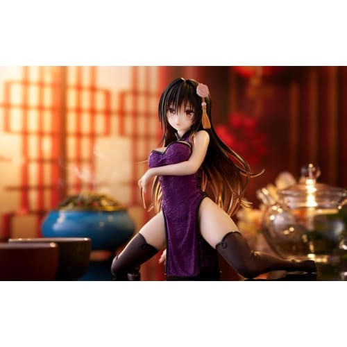 Yui Kotegawa Figure, To Love-Ru Darkness Desktop Cute Chinese Dress Ver., Approx. 13cm [1 Type] Official Merchandise