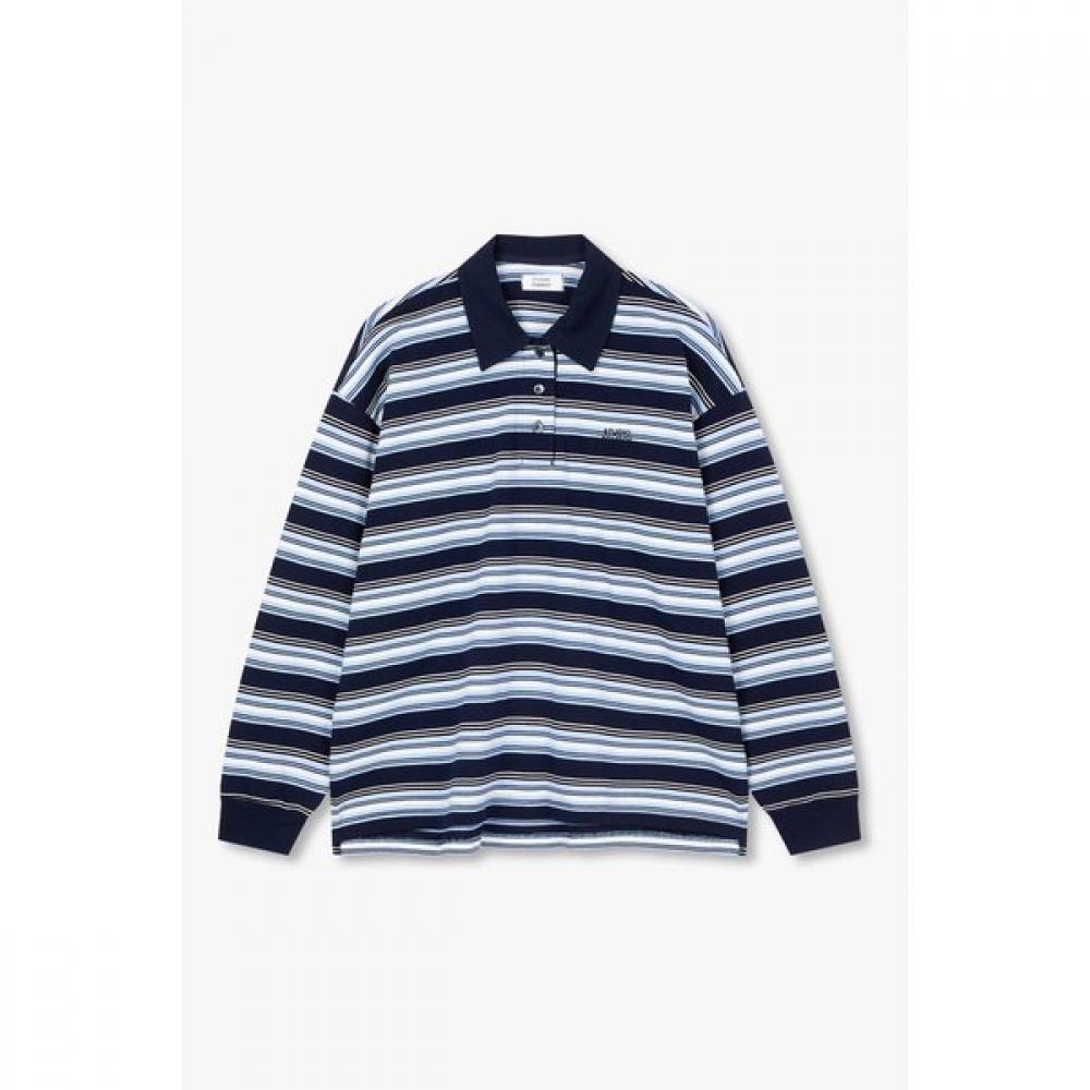 STUDIO TOMBOY STripe Long Sleeve Collar T shirT 9166322874