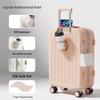 Multifunctional Trolley Suitcase: 20-inch Carry-On & 26-inch Large Capacity with Universal Wheels, Ideal for Students and Travelers
