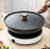 Wrought Iron Frying Pan Uncoated Frying Pan Non-stick Cast Iron Pan Induction Cooker Gas Stove Universal