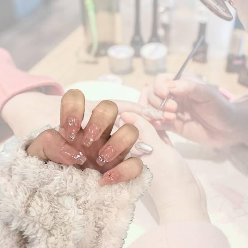 Phototherapy Pure Handmade Nail Wearing Patches Whitening Pure Desire Removable