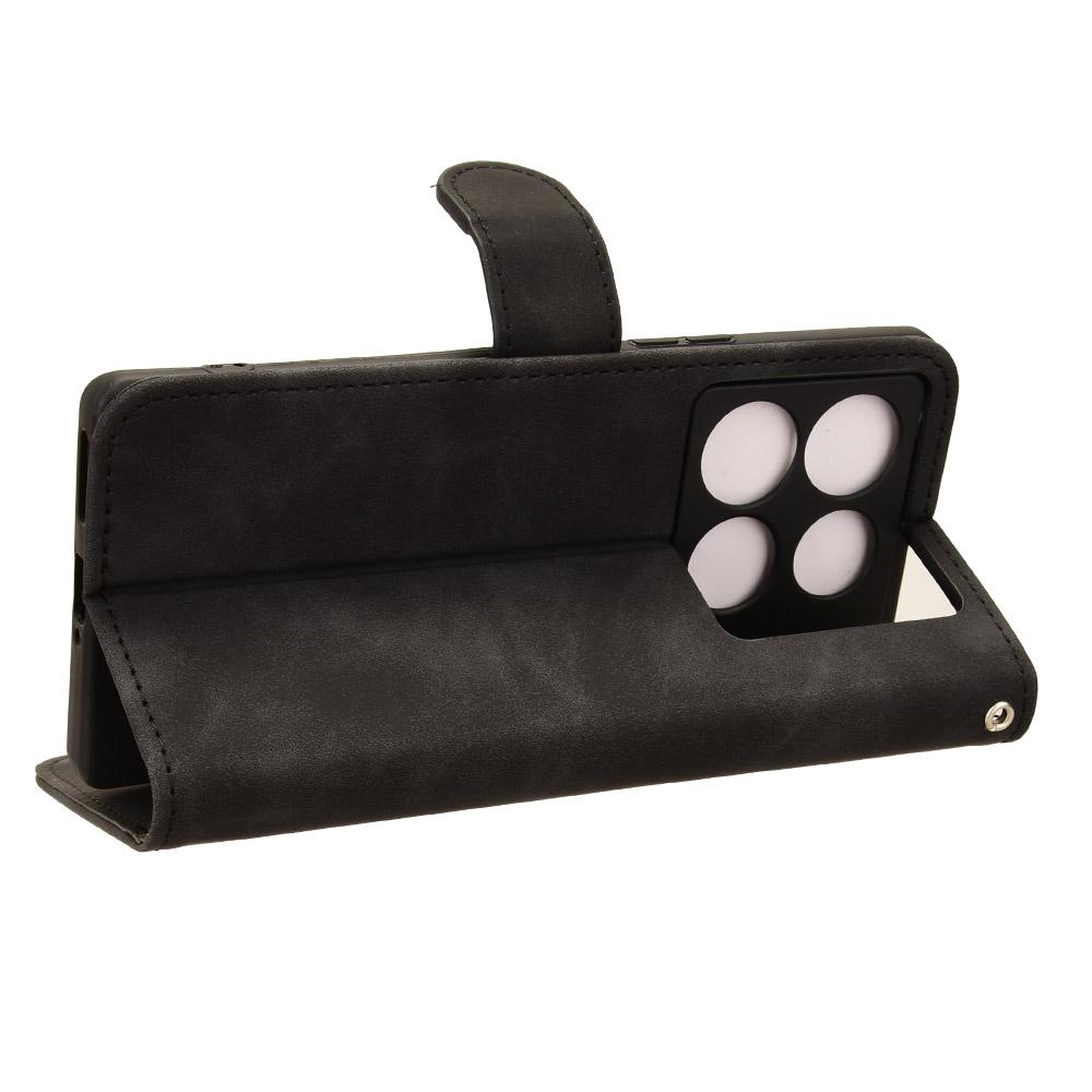 For Infinix Note 40 Pro 5G Case PU Leather Stand Skin-Touch Phone Cover